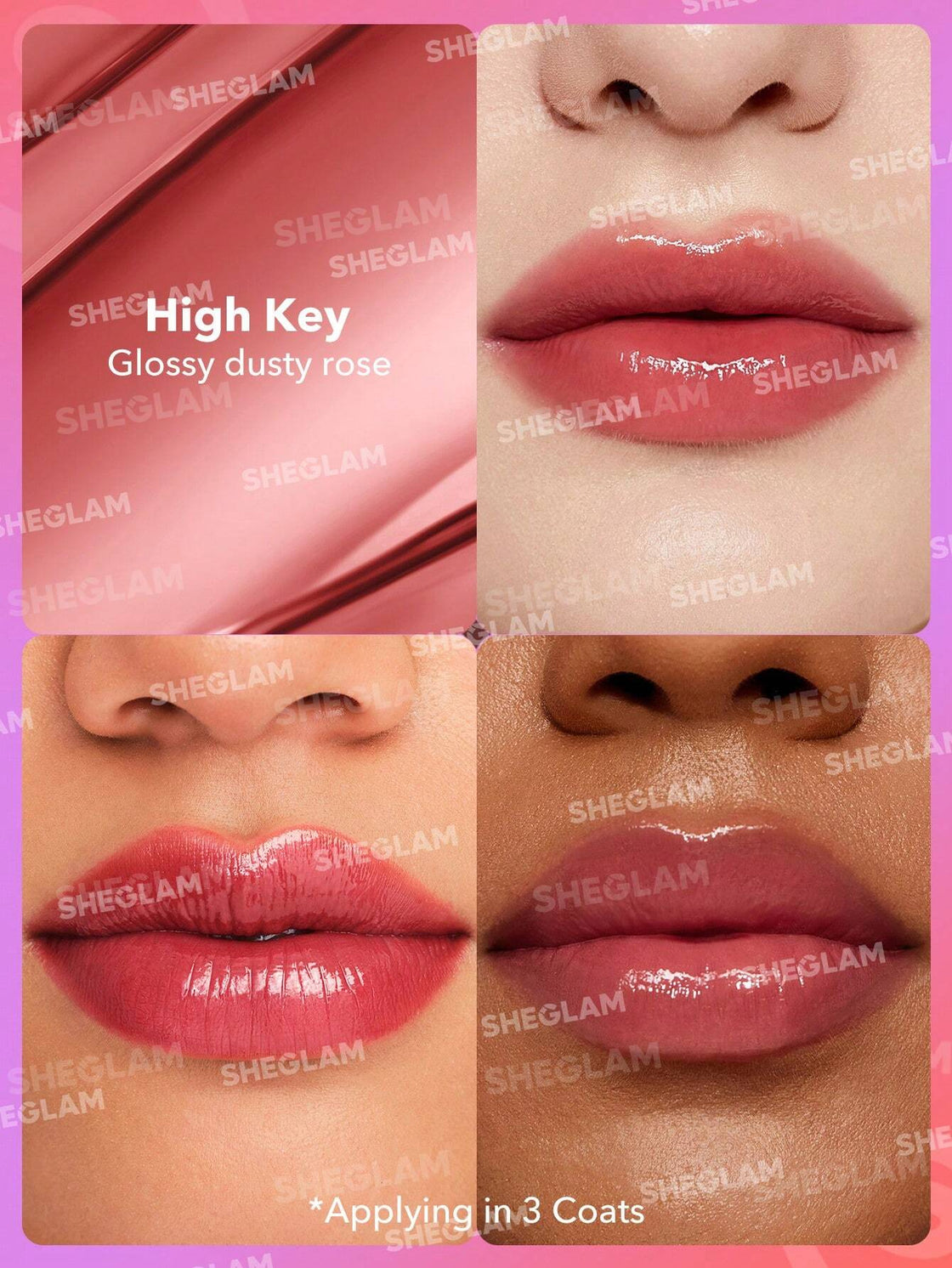 Sheglam Mirror Kiss High Shine Lipstick