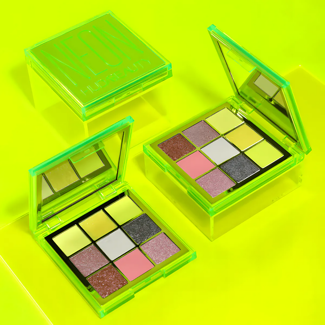 Huda Beauty Neon Obsessions Eyeshadow Palette green