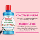 Euthymol Alcohol-free Mouthwash (Icy Mint) 500 ml