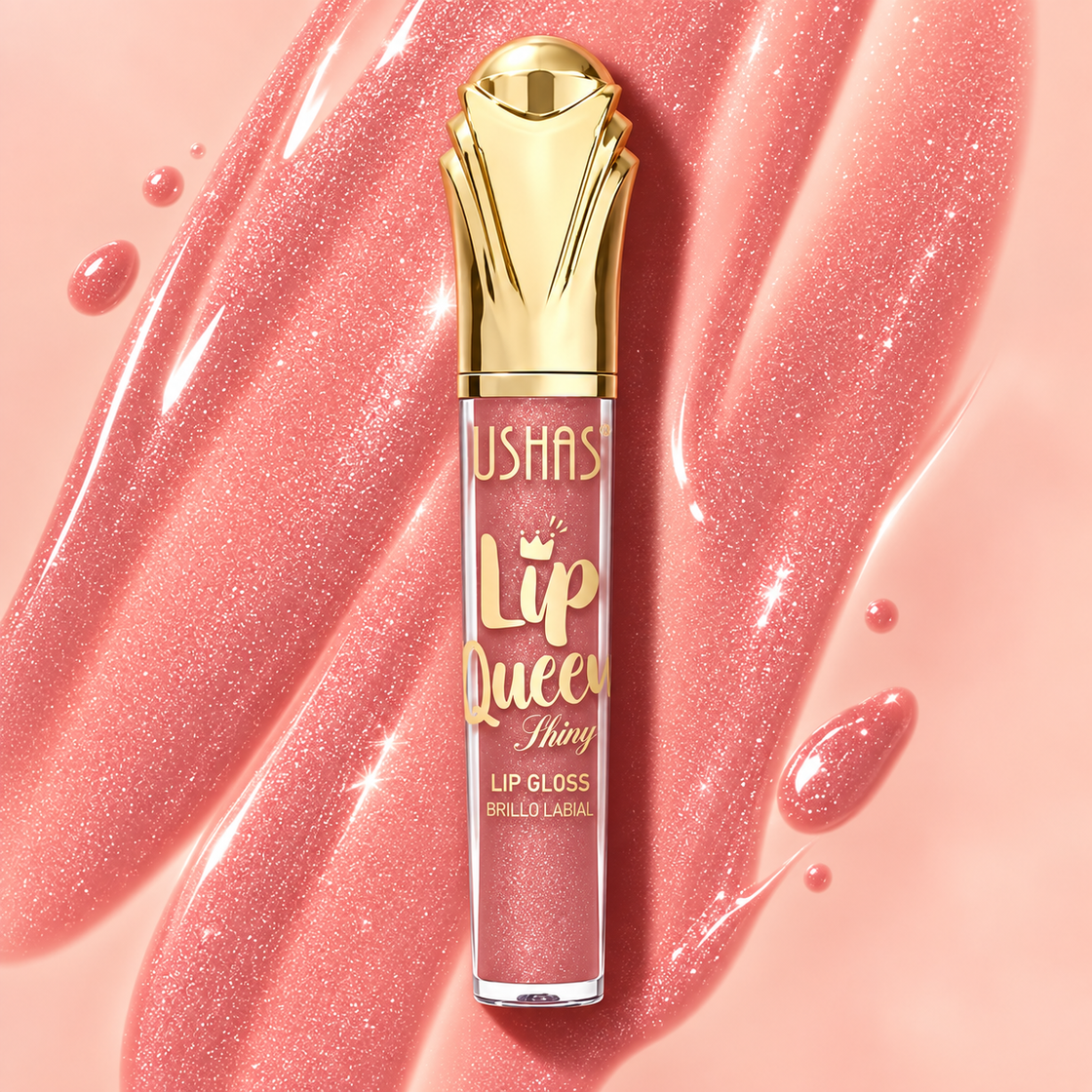 Ushas Lip Queen Shiny Lip Gloss – Shade 05