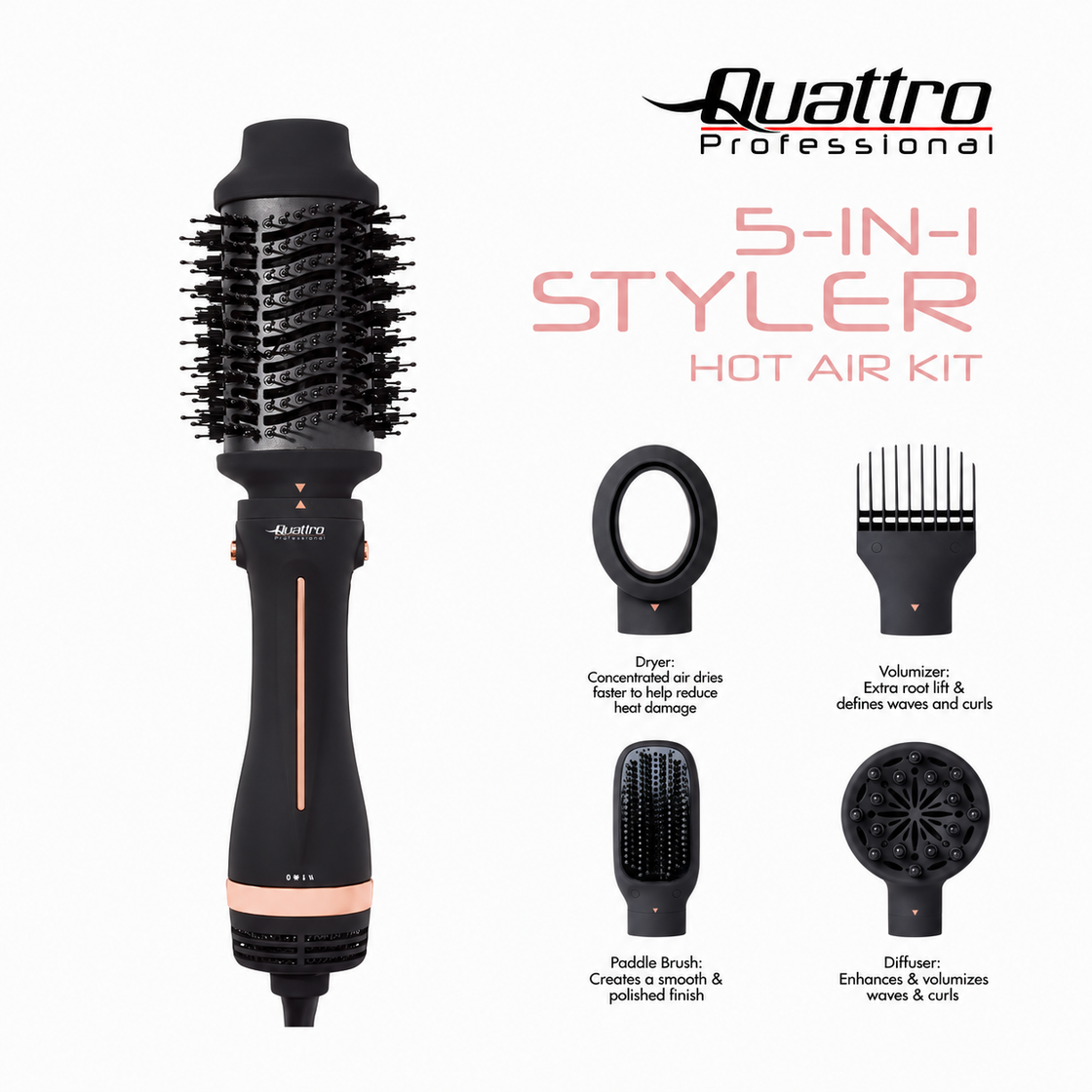 Quattro Professional 5-in-1 Styler QP3150