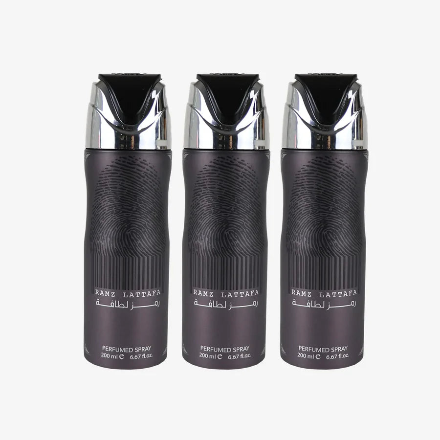 Lattafa Unisex Ramz Silver Body Spray 200ml