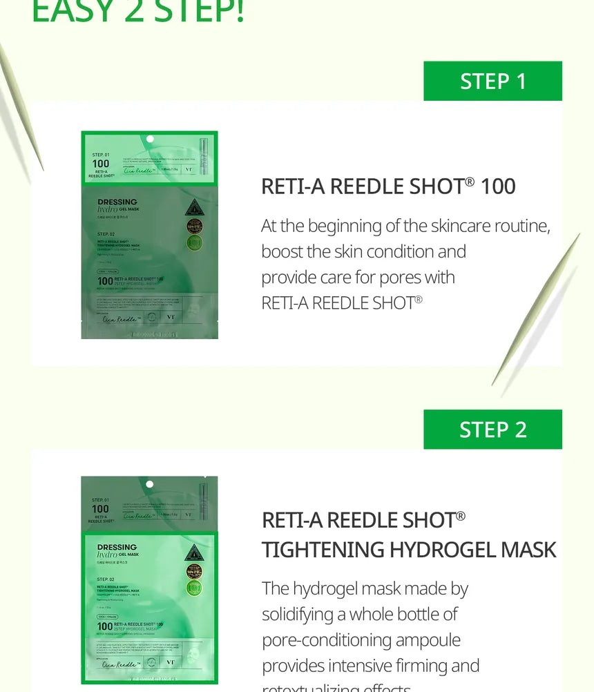 VT COSMETICS Dressing Hydro Gel Mask 100 33g