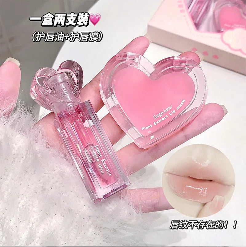 GEGE BEAR Plant Extract Lip Care set