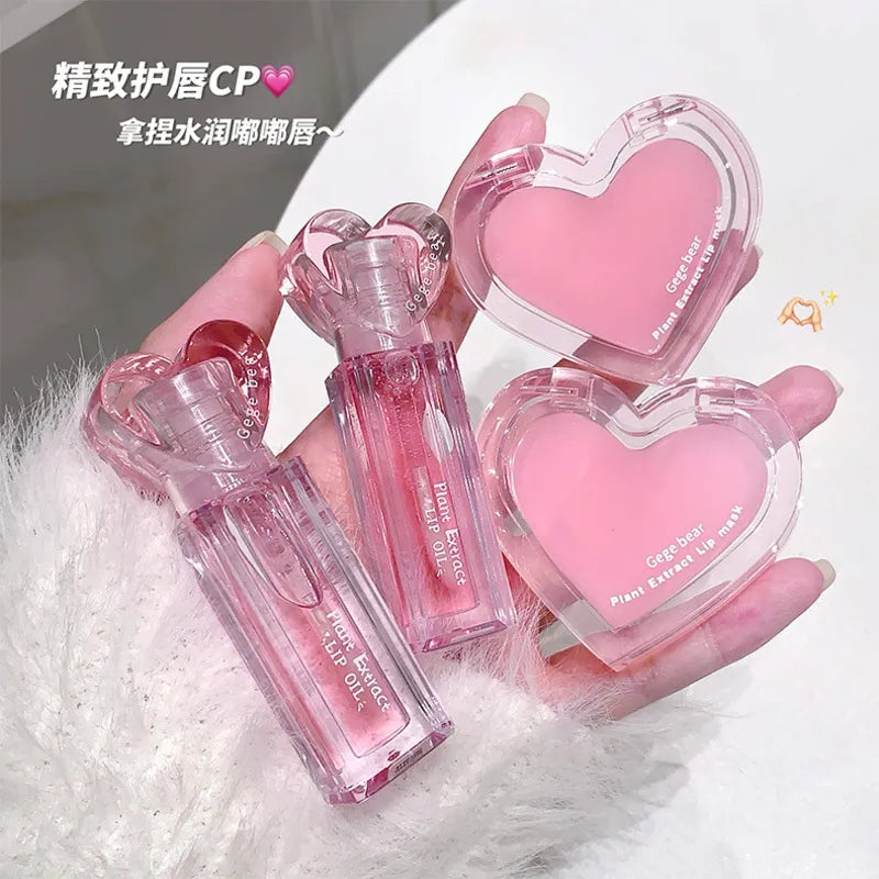 GEGE BEAR Plant Extract Lip Care set