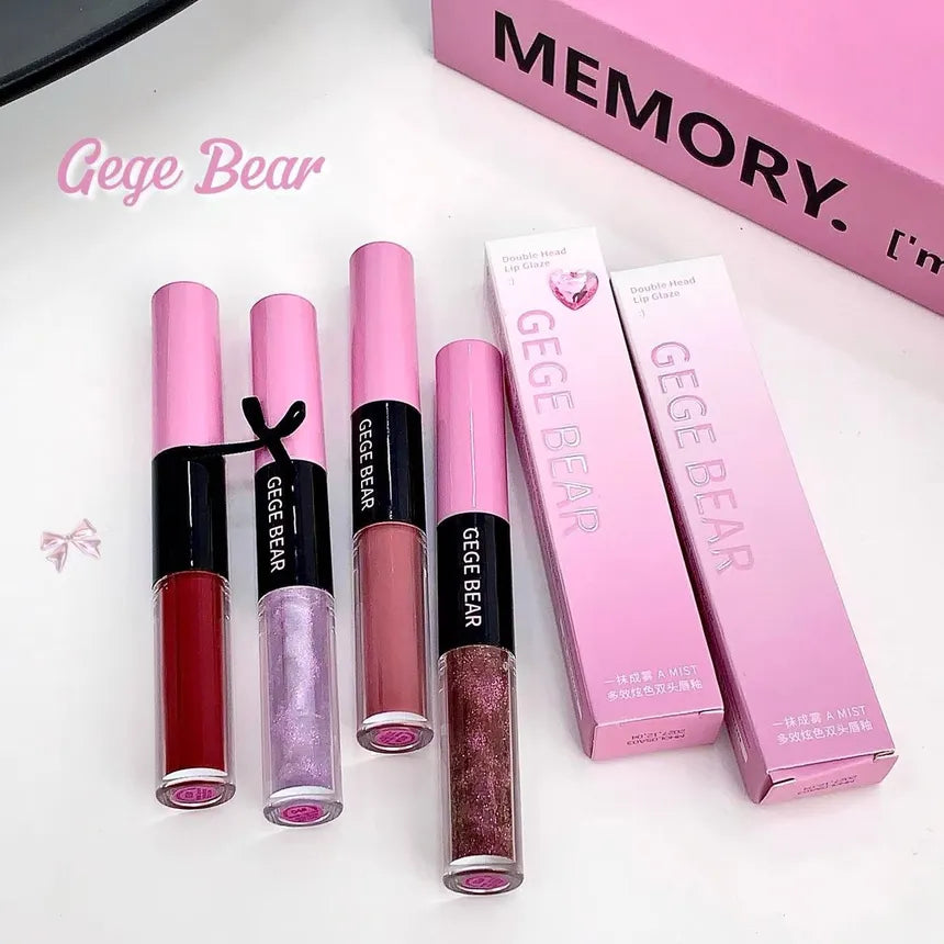 GEGE BEAR Double Head Lip Glaze 1.8ml
