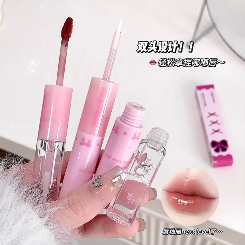 GEGE BEAR Light Color Double Raincoat Lip Glaze