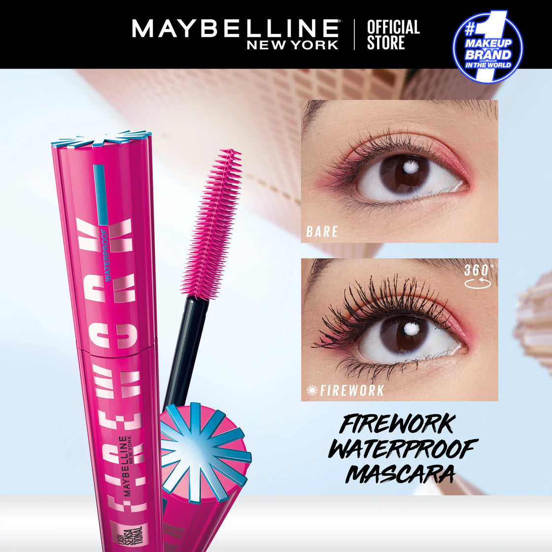 Maybelline New York Lash Sensational Firework Mascara-black