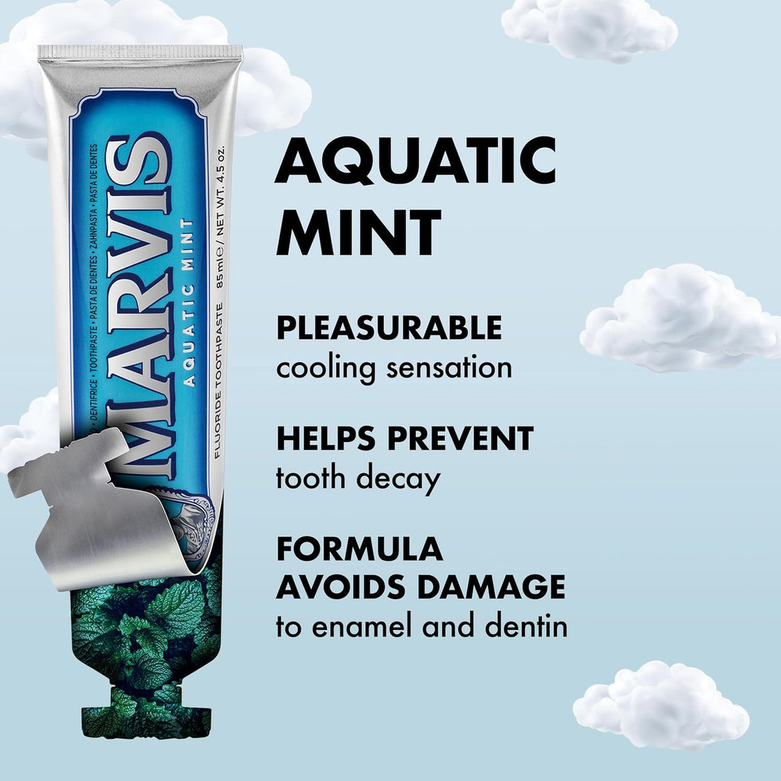 Marvis Aquatic Mint Toothpaste - 25ml