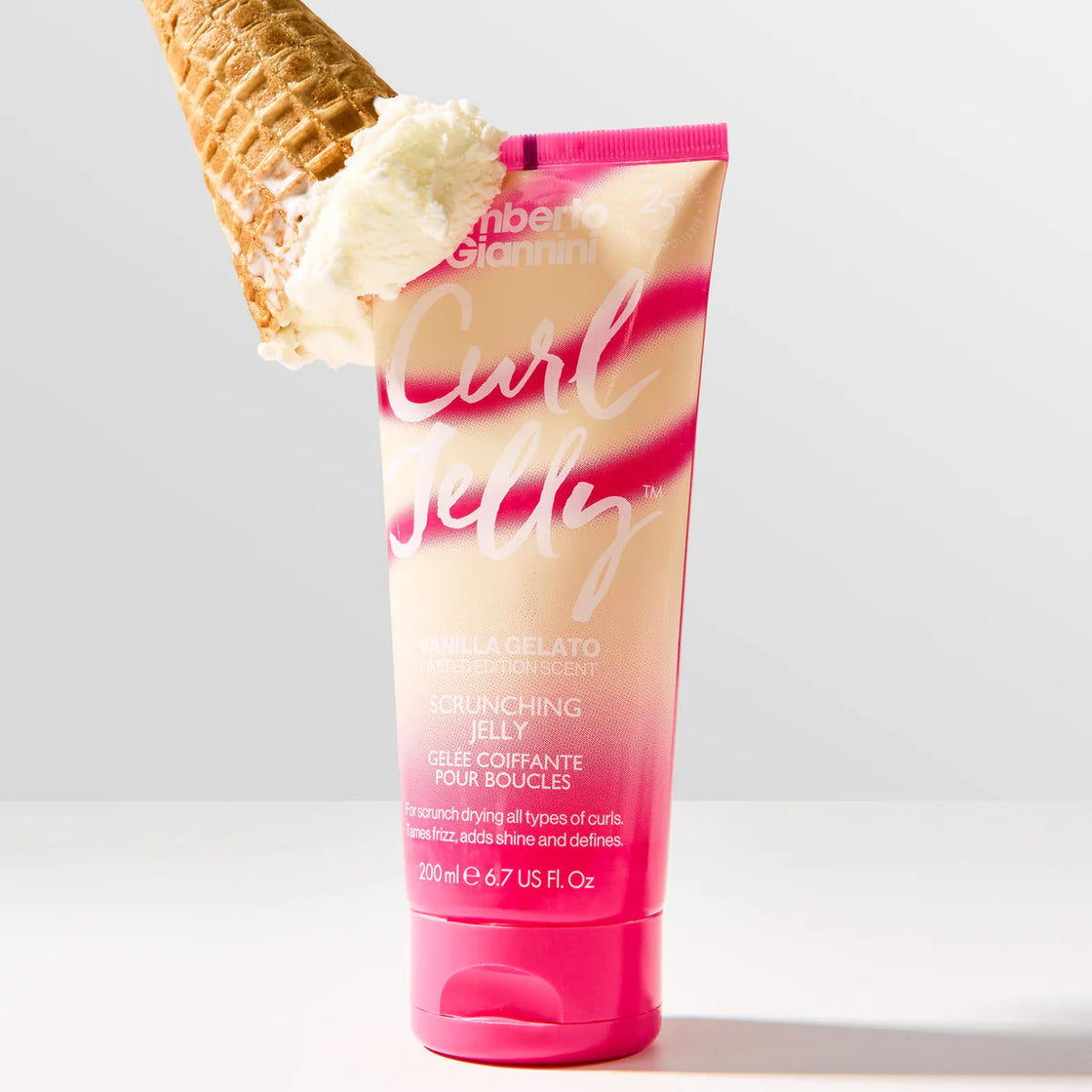 Umberto Giannini Curl Jelly Vanilla Gelato Limited Ed 200Ml