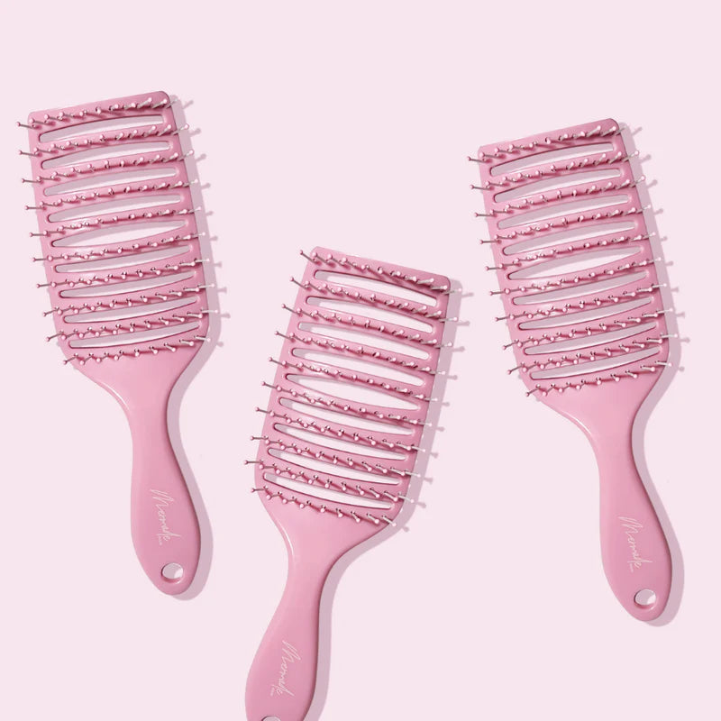 MERMADE The Quick Dry Detangle Brush-PINK
