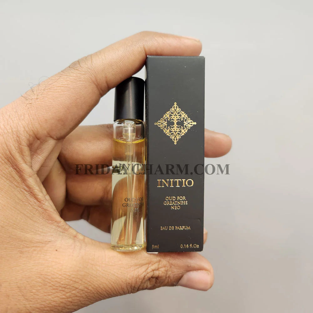 Initio Parfums Prives Oud For Greatness Neo EDP MINI Travel Spray . 5ml