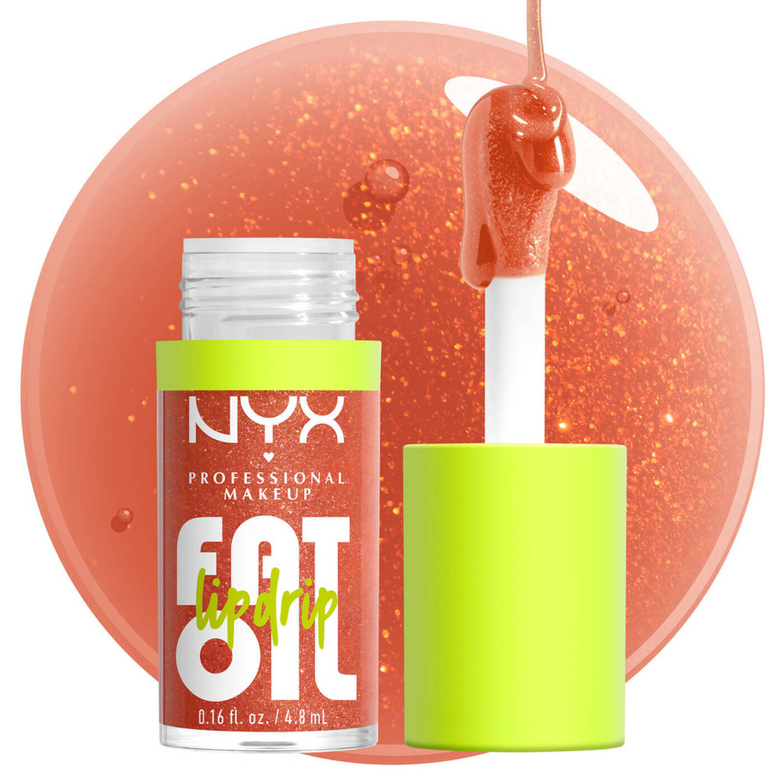 NYX Fat Oil Lip Drip Lip Gloss FOLD06 Follow Back – 4.8 ml