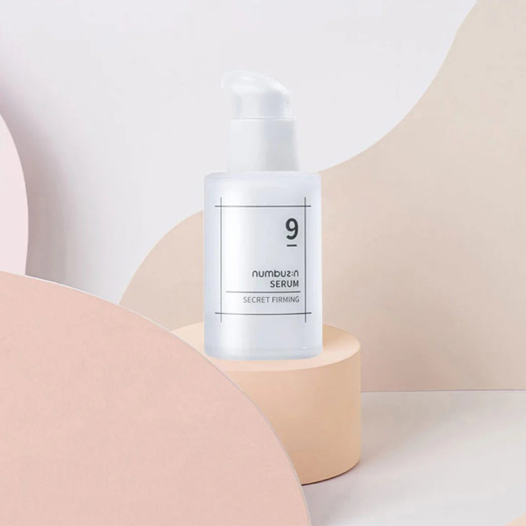 numbuzin No.9 Secret Firming Serum | Peptide, Wrinkle Care, Aging Skin, Niacinamide, Hyaluronic Acid | Korean Skin Care for Face, 50ml