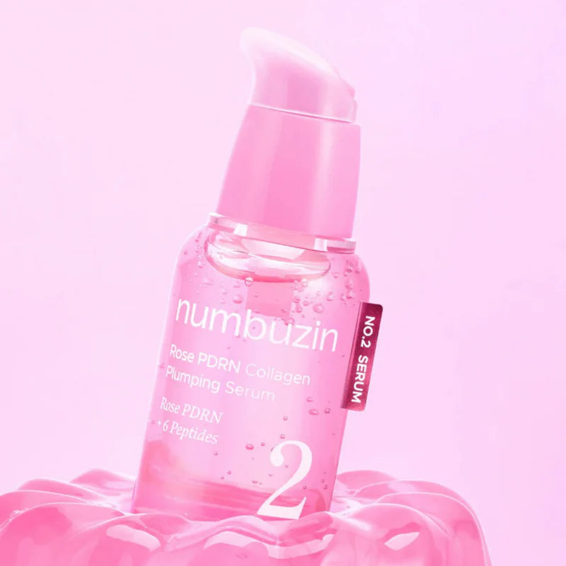Numbuzin No.2 Rose PDRN Collagen Plumping serum 30ml