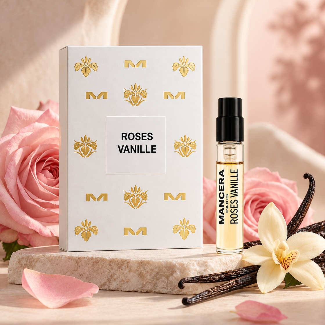  Mancera Paris Roses Vanille Perfume for Women 2 ml