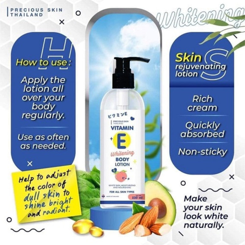 Precious skin vitamin E Brightening  lotion 230ml