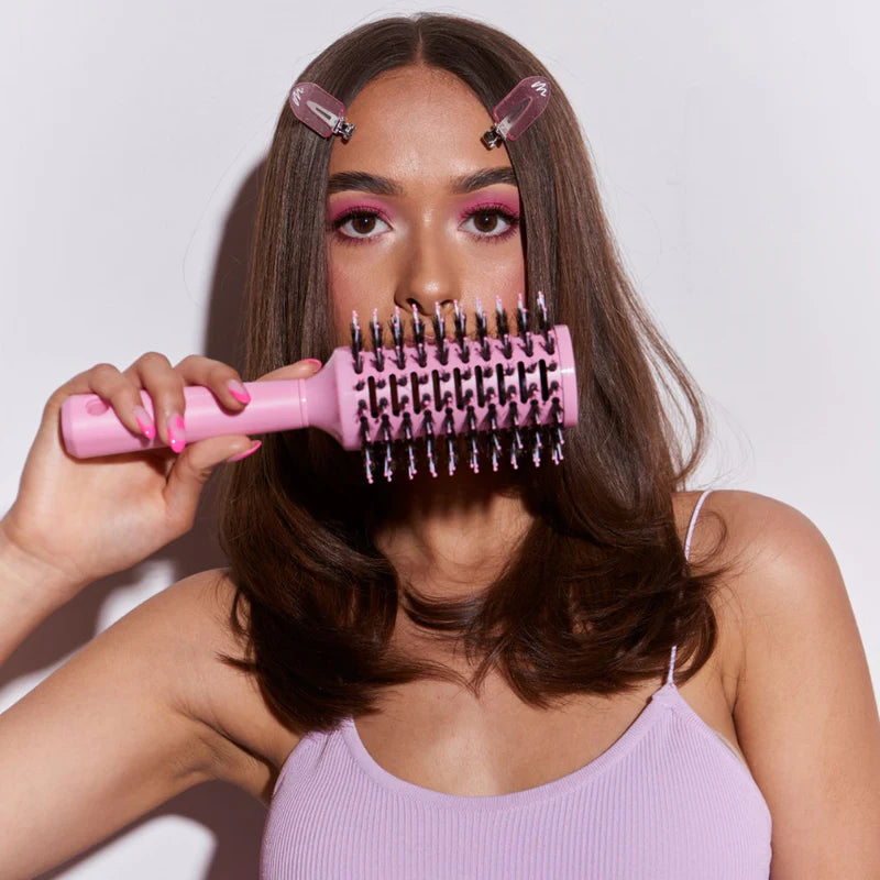Mermade Hair Maxi Round Brush-pink