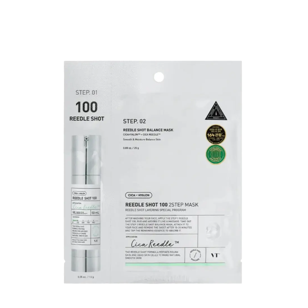 VT COSMETICS Reedle Shot 100 2 Step Mask