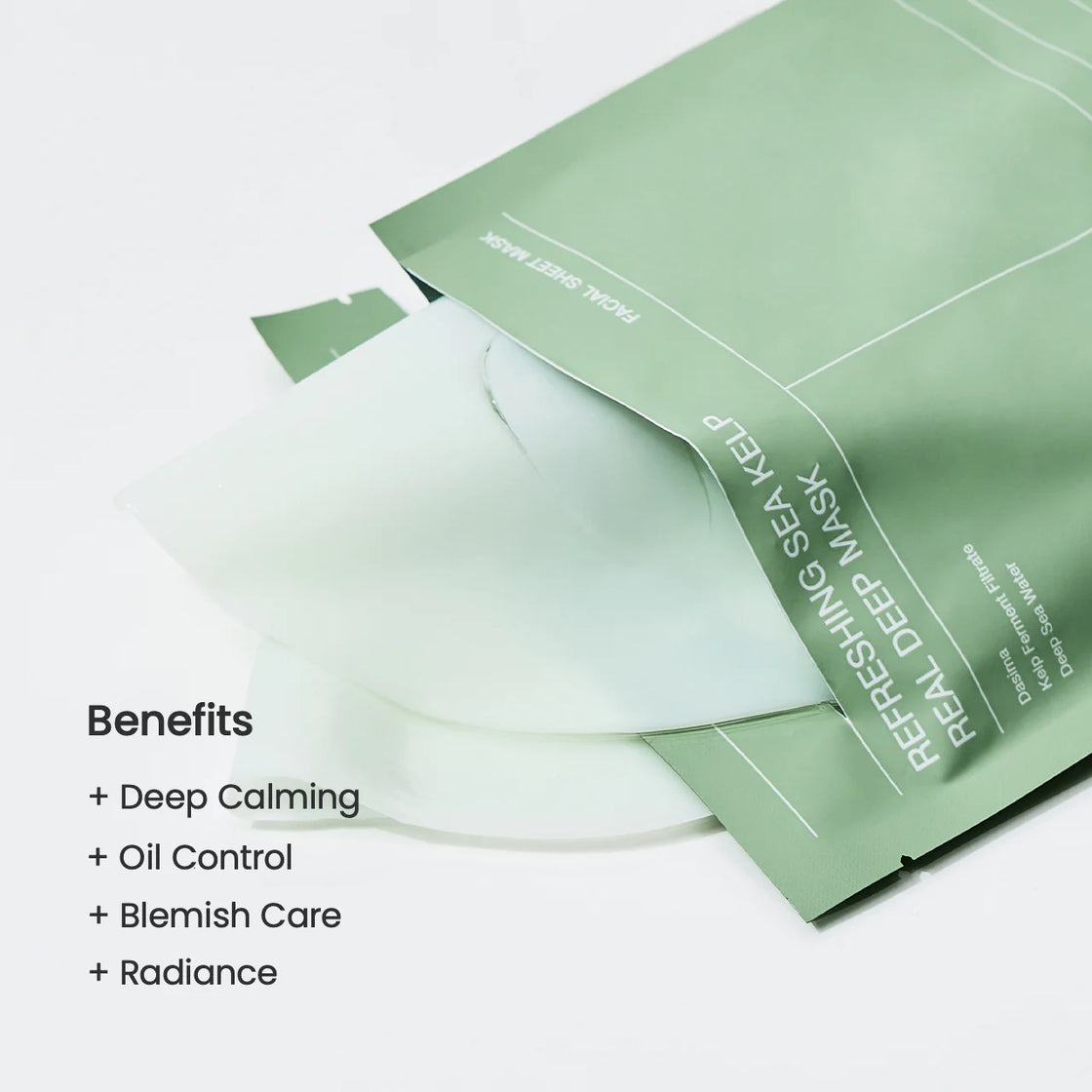Biodance Refreshing Sea Kelp Real Deep Mask (pack 4 sheets ) 136g
