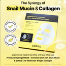 COSRX advanced snail mucin glass glow hydrogel face mask 34g