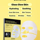 COSRX advanced snail mucin glass glow hydrogel face mask 34g