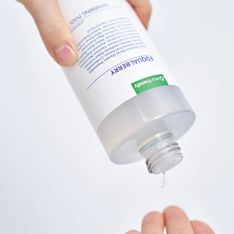 EQQUALBERRY Swimming Pool Toner300ml & Toner Pads 220ml Set