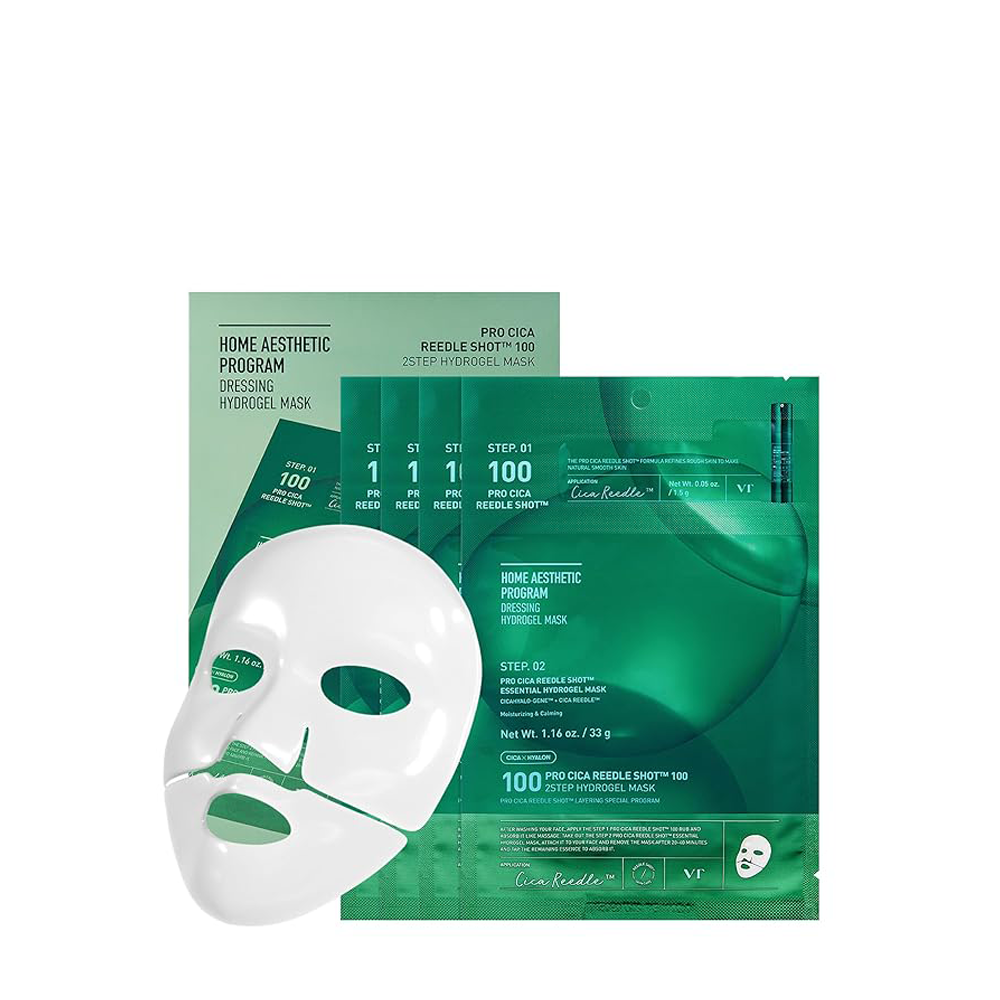 VT COSMETICS Pro Cica Reedle Shot 100 2-Step Hydrogel Mask
