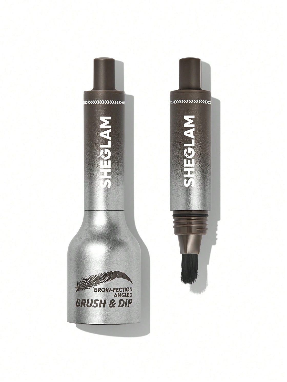 Brow-Fection Angled Brush & Dip-Auburn