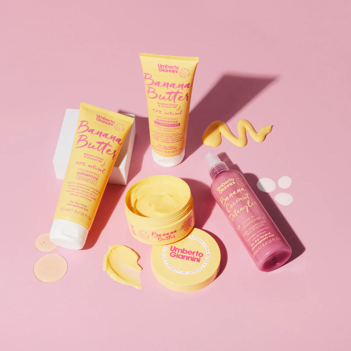 UMBERTO GIANNINI Banana Butter Leave-In Conditioner 200ml