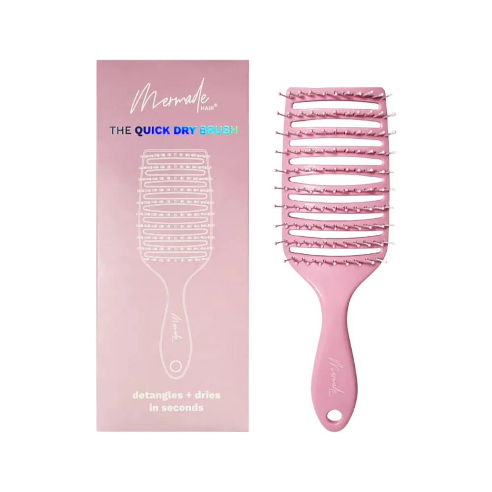 MERMADE The Quick Dry Detangle Brush-PINK