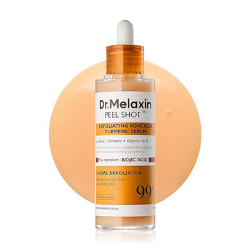 dr.melaxin peel shot exfoliating kojic acid turmeric serum 80ml