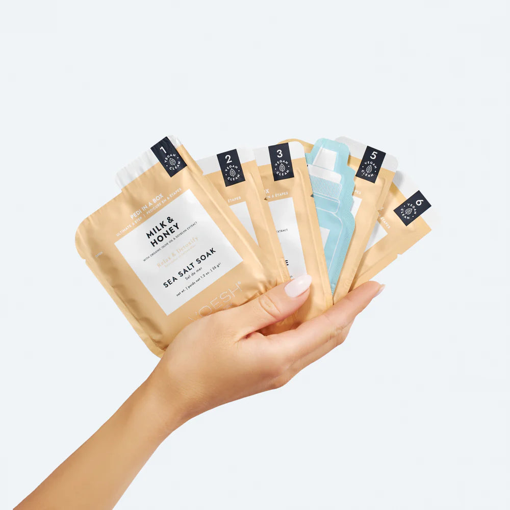 Voesh Pedi in Box Ultimate 6 step Pedicure-Milk and Honey 