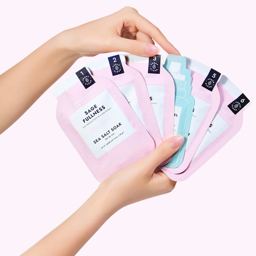 VOESH Pedi in Box Ultimate 6 step Pedicure-Sage Fullness 