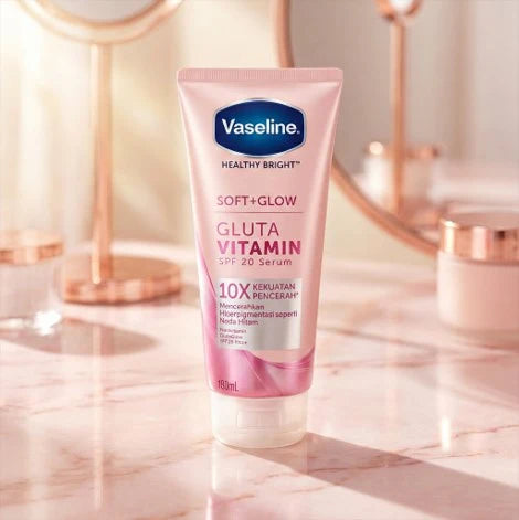 Vaseline Healthy Bright Soft + Glow Gluta Vitamin SPF 20 Serum