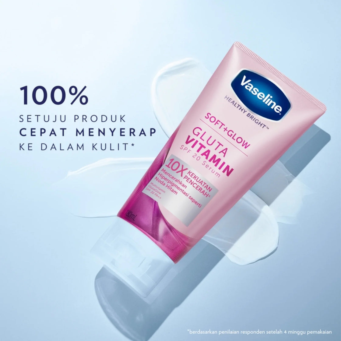 Vaseline Healthy Bright Soft + Glow Gluta Vitamin SPF 20 Serum