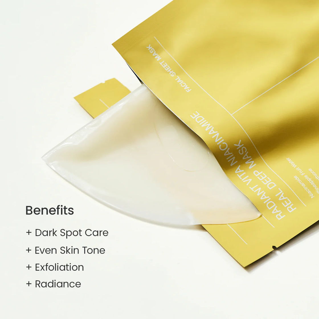 Biodance Radiant Vita Niacinamide Real Deep Mask (4sheets)136 g