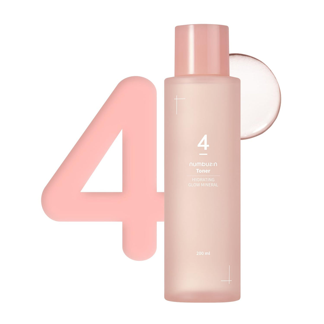 Numbuzin No.4 Hydrating Glow Mineral Toner- 200ml