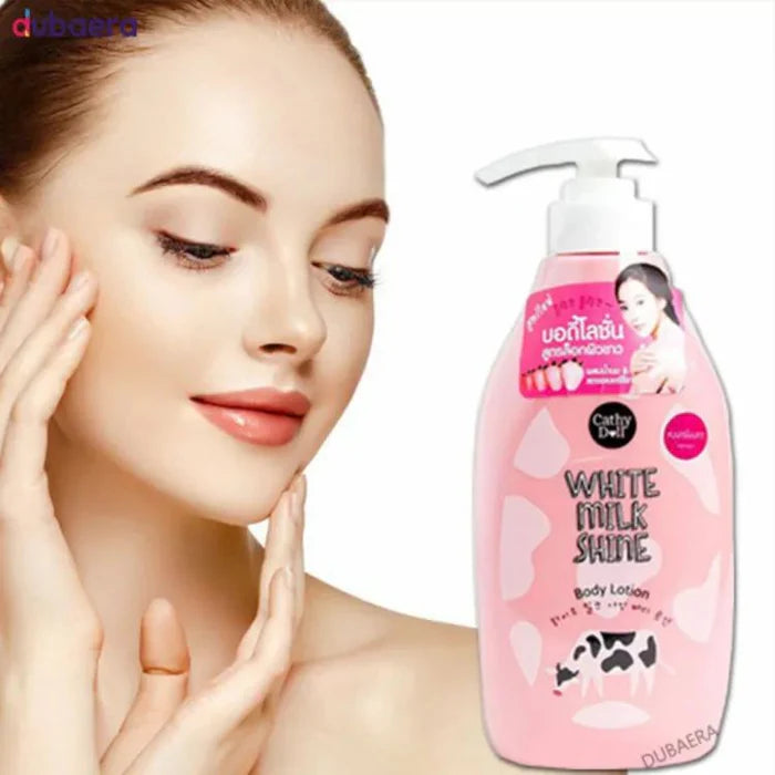 Cathy Doll White Milk Shine Body Bath Cream 450ml