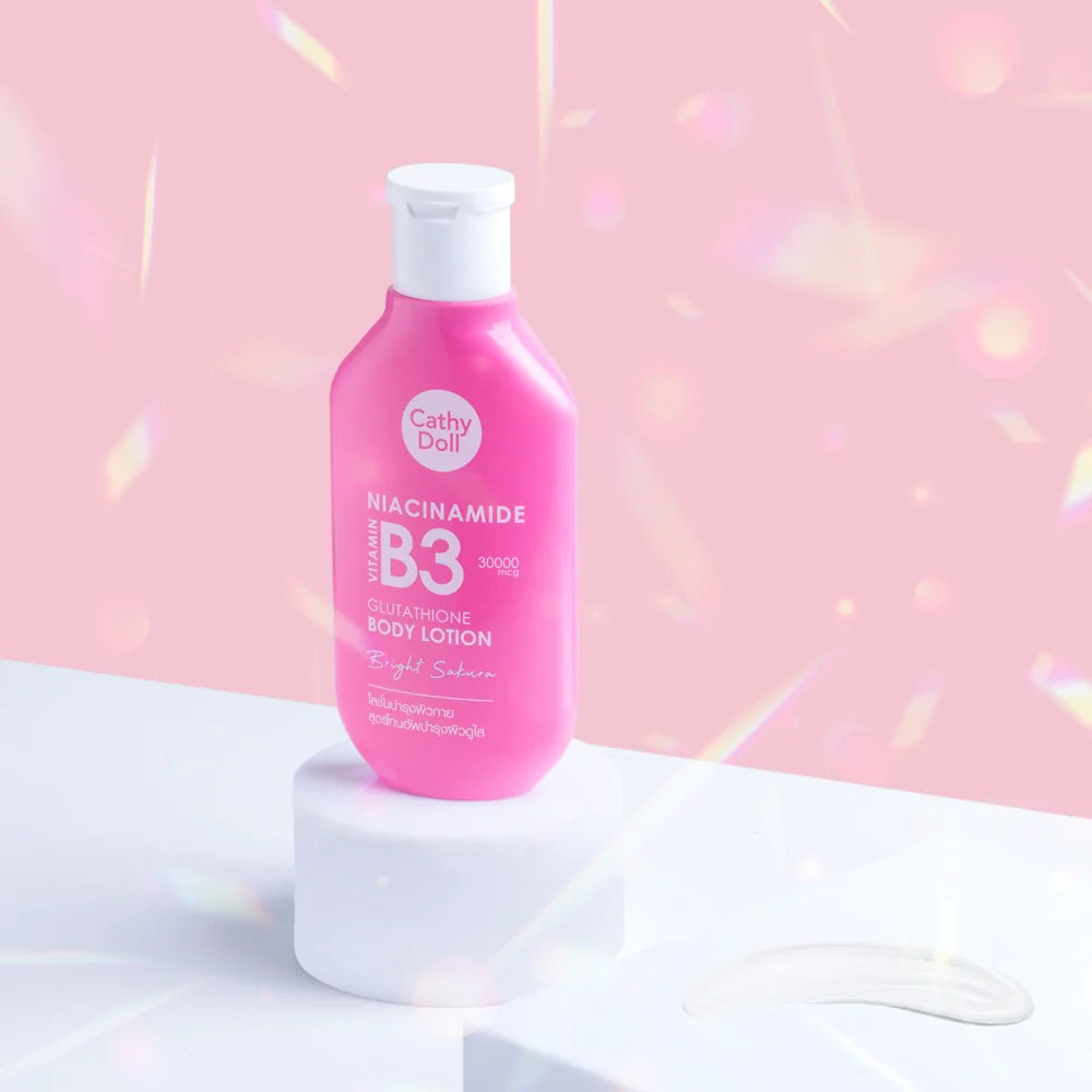 Cathy Doll Niacinamide Vitamin B3 Glutathione Body Lotion 150ml Bright Sakura