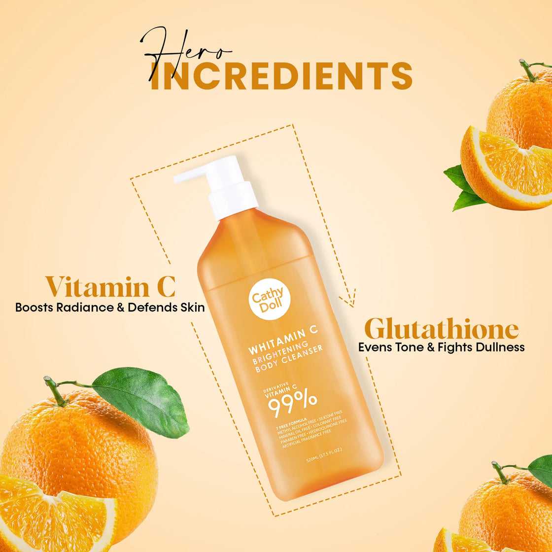 Cathy Doll Whitamin C Brightening Body Cleanser 520 ml