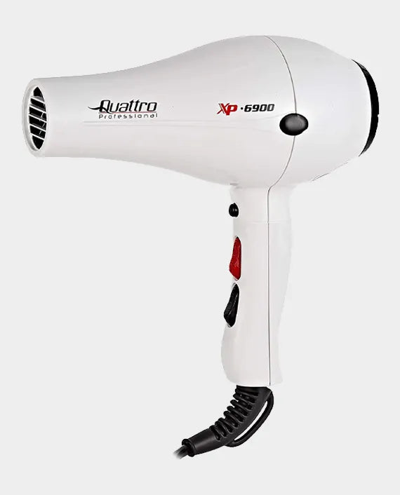 Quattro Professional Italian Hair Dryer 2500 Watts XP6900 White