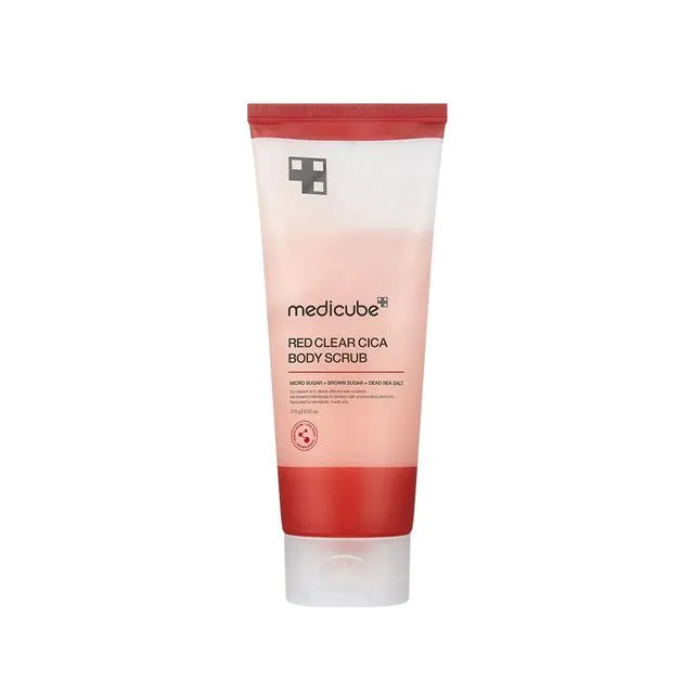 MEDICUBE red clear cica body scrub 270g