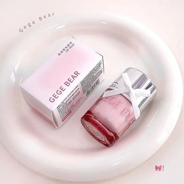 GEGE BEAR Crystal Transparent Lock Light Lip Jelly 5g