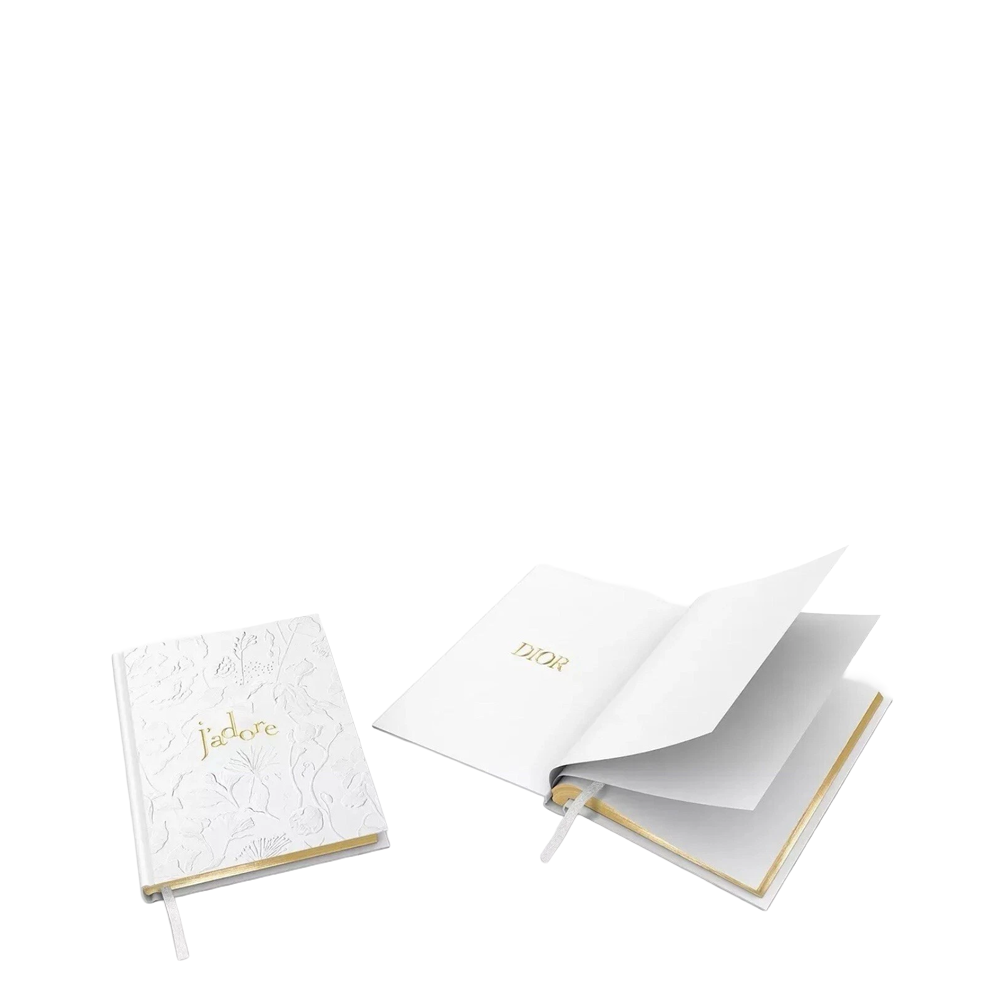 Dior Notebook Limited EditionJ'adore Journal White & Gold