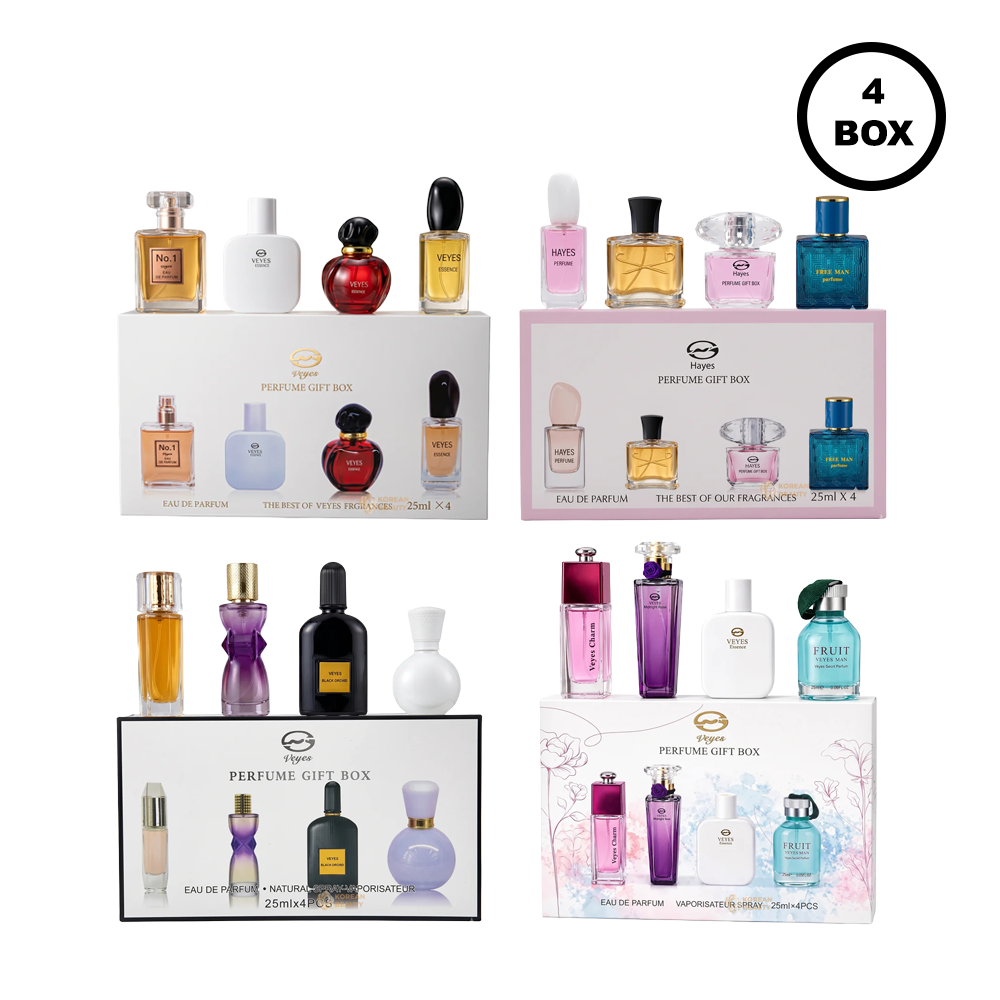 Veyes 4 in 1 Perfume Giftset 25ml x 4 ( 4 BOX )