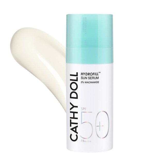 Cathy doll hydrofill sun serum spf50+ pa++++2% nicinamide 10ml