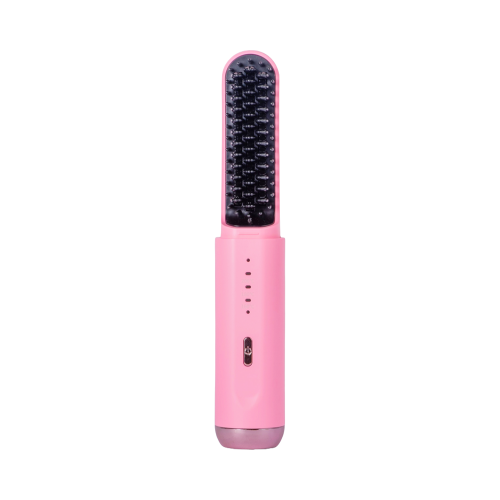 Sensation wireless Hair Straightener - pink