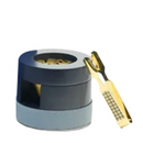Circular Hair incense Burner Dark Blue