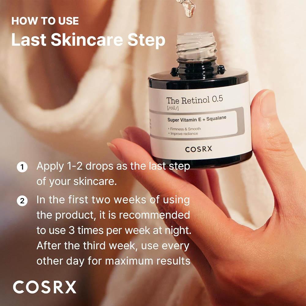 COSRX Retinol 0.5 Super Formula with Vitamin E + Squalane